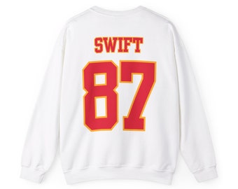 Swift 87 Kansas City Chiefs Sweatshirt White or Black