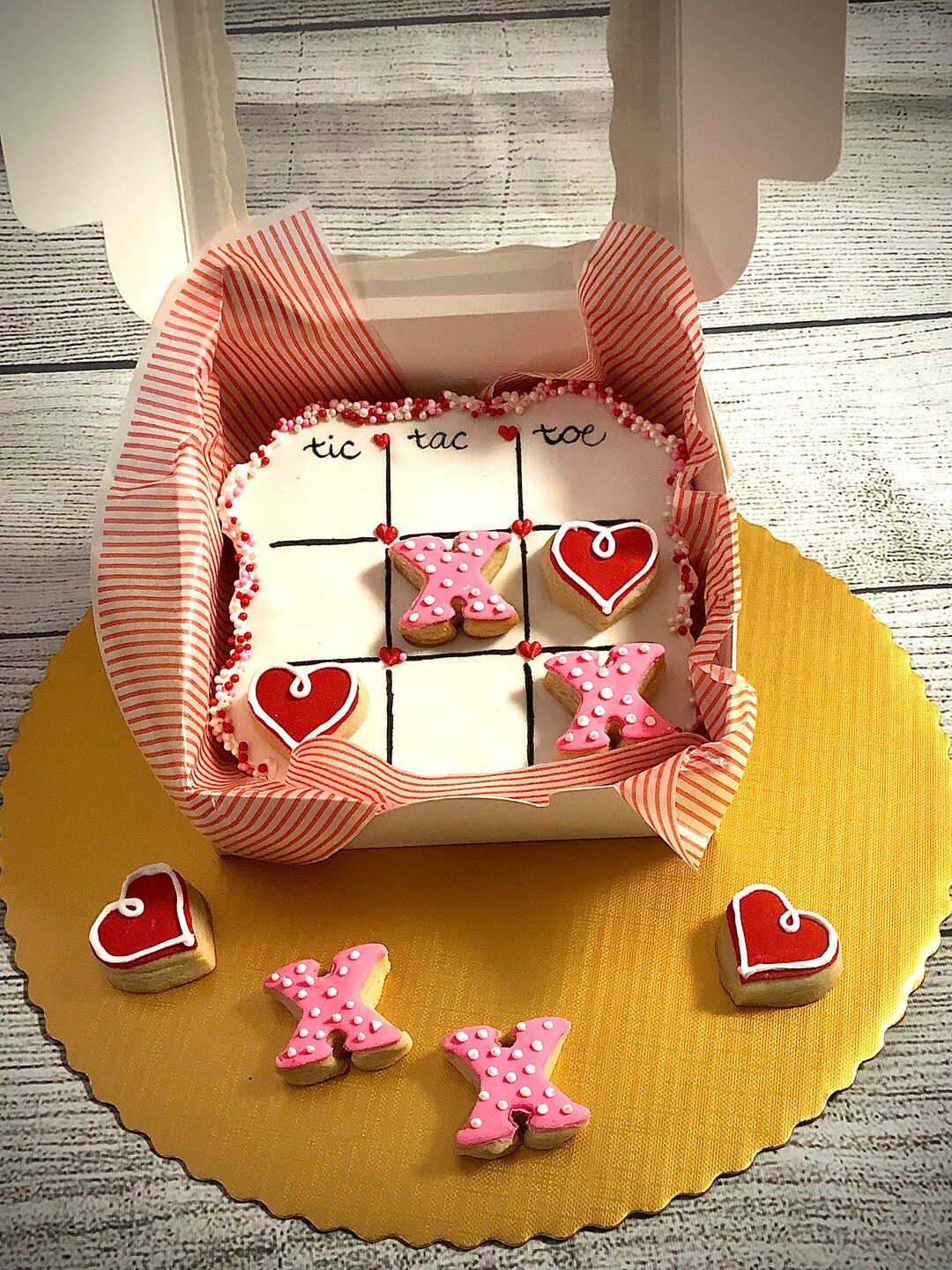 Valentine Tic Tak Toe Etsy