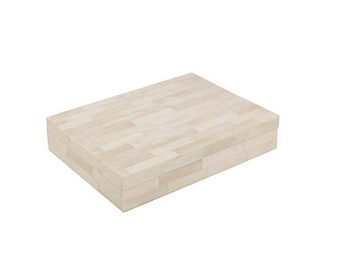 Handgefertigte Box mit Knocheneinlage aus Holz in modernem, schönem Design / Wohnmöbel / Taschentuchbox. Handgefertigte Möbel mit Knocheneinlage