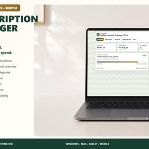 Prenumerationshanterare Pro, offline prenumerationsspårare och återkommande utgiftsplanerare