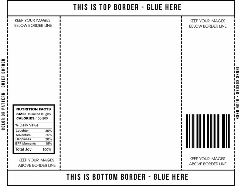 Chip Bag Editable Template Printable Party Favor,customizable Chips Bag ...