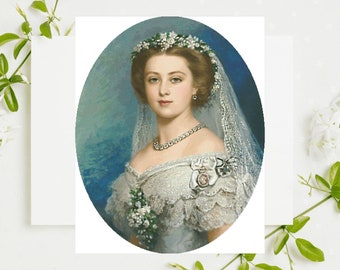 PDF "Victoria Princess Royal, 1857" Cross Stitch Patroon DMC, Patroon Keeper Compatibel, Direct downloaden