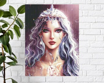 PDF "Ice Queen" Cross Stitch Patroon DMC, Patroon Keeper Compatibel, Direct downloaden