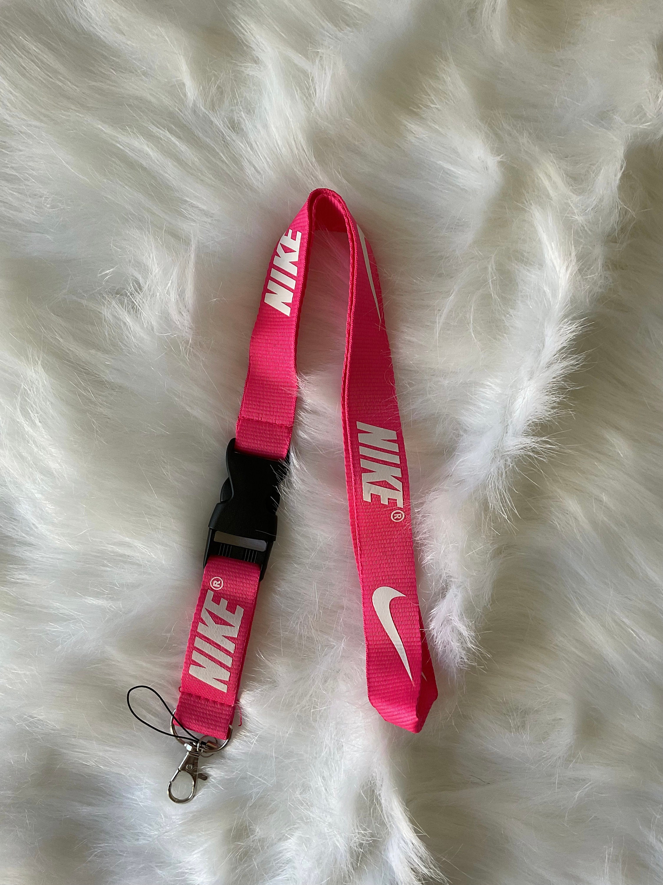 Hot pink nike lanyard hotsell