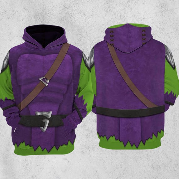 Green Goblin Full Over Print Hoodie, Spidey and His Amazing