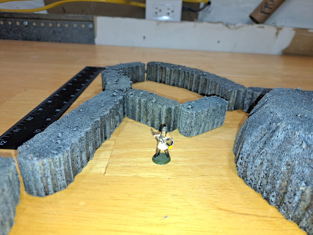 ROMAIN BAD MINIATURE Lot Therme Terrain Et Npc Chiffres pour Ttrpgs
