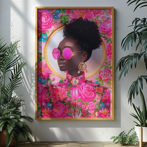 Stunning Afrocentric Digital Print | &quot;Already&quot;- Digital Download | Digital Prints Wall Art- Wi-Fi & A Dream Prints