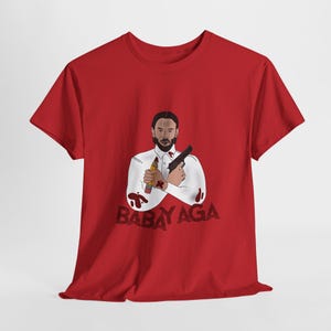 John Wick Baba Yaga Unisex T-Shirt aus schwerer Baumwolle