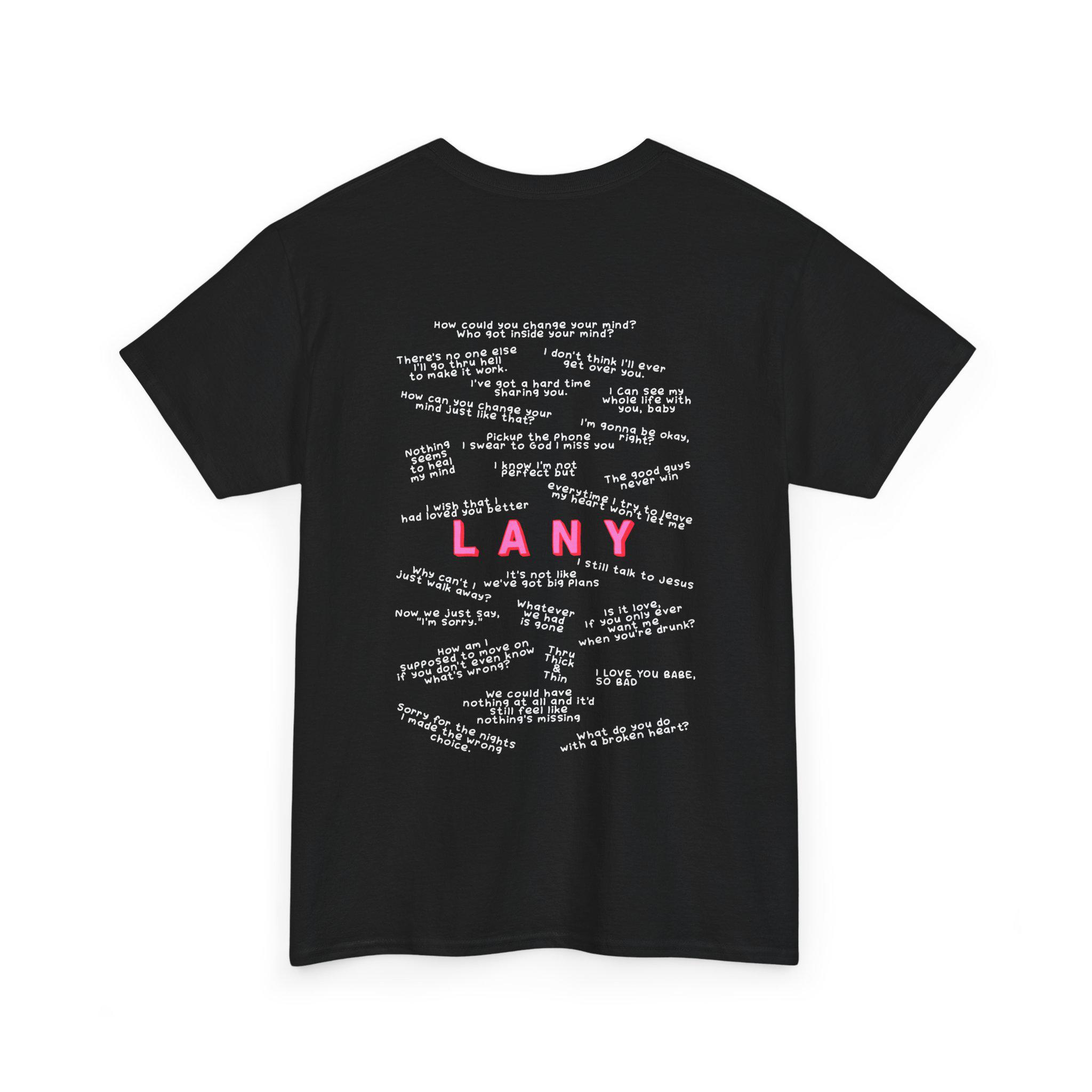 LANY Lyrics Unisex Heavy Cotton Tee - Etsy