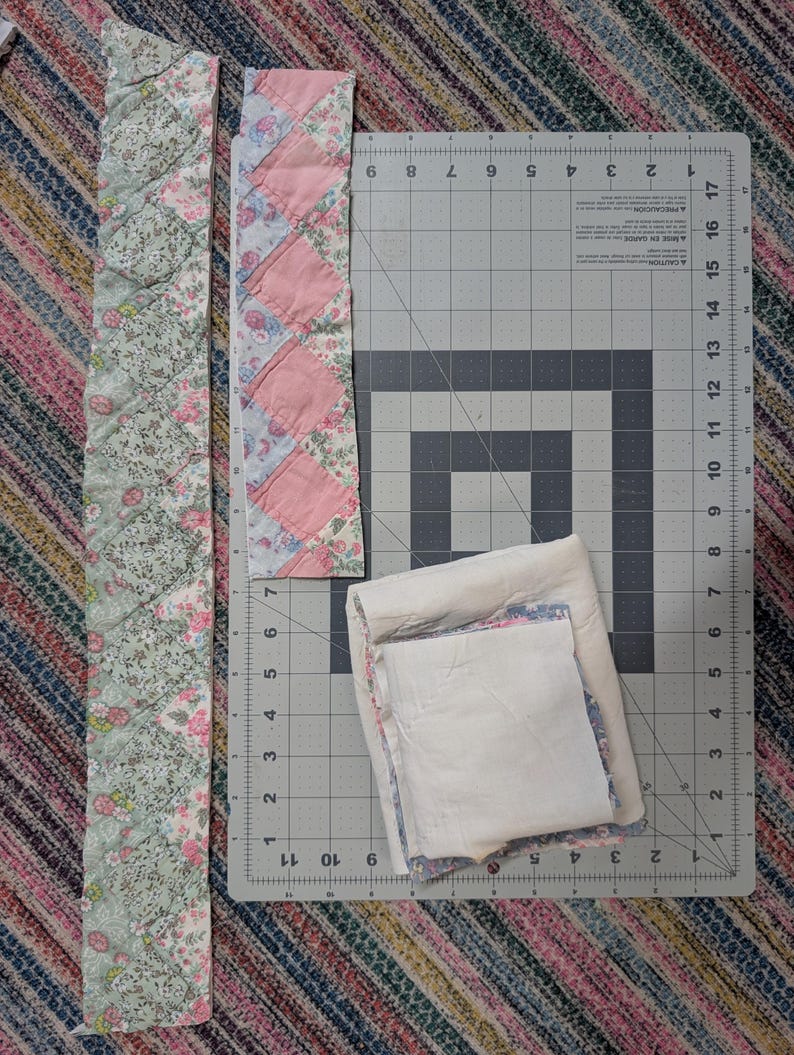 Cutter Quilt Rework Upcycle DIY Scraps - Etsy