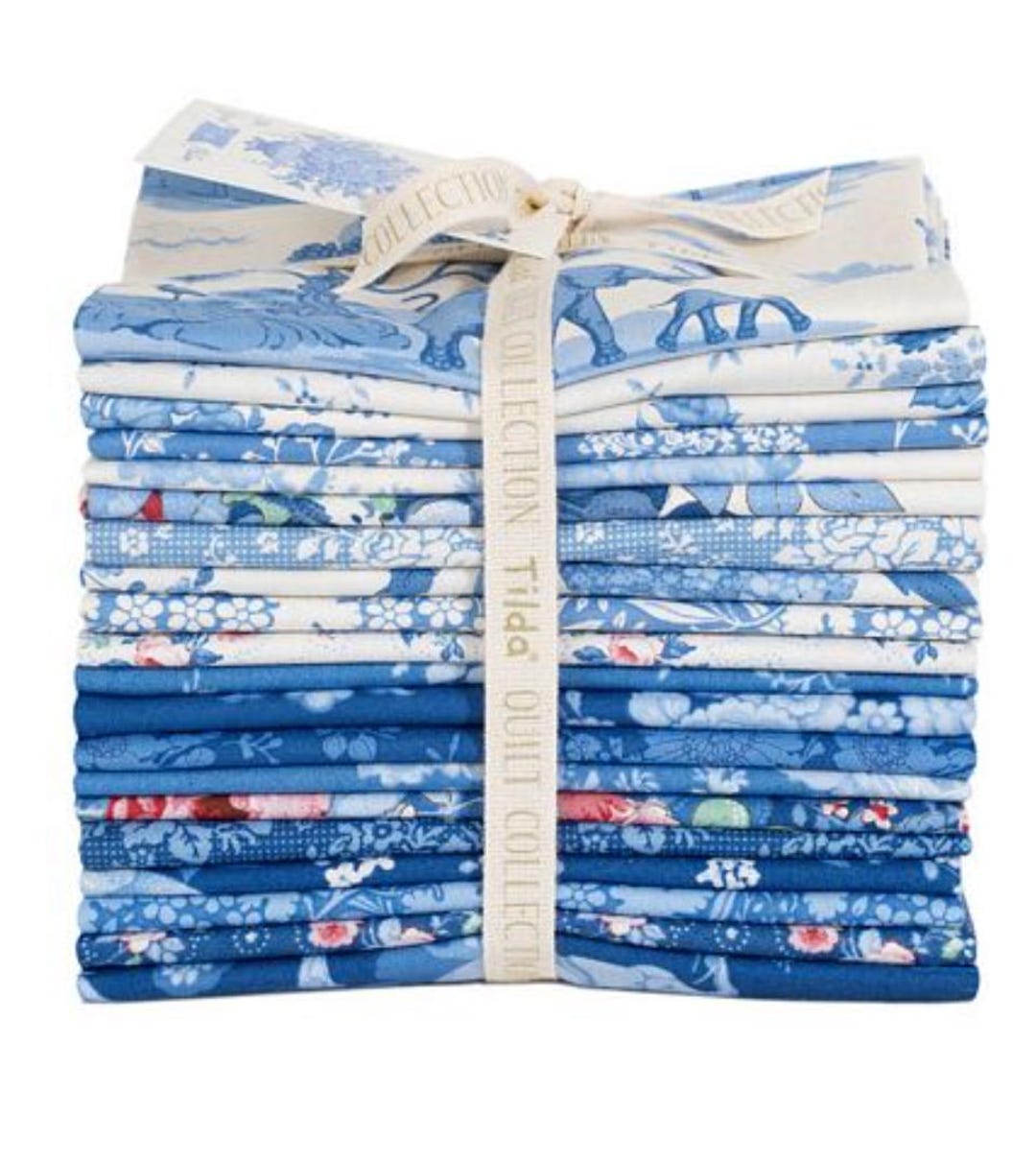 Something Blue Tilda Fat Quarter Bundle - Etsy