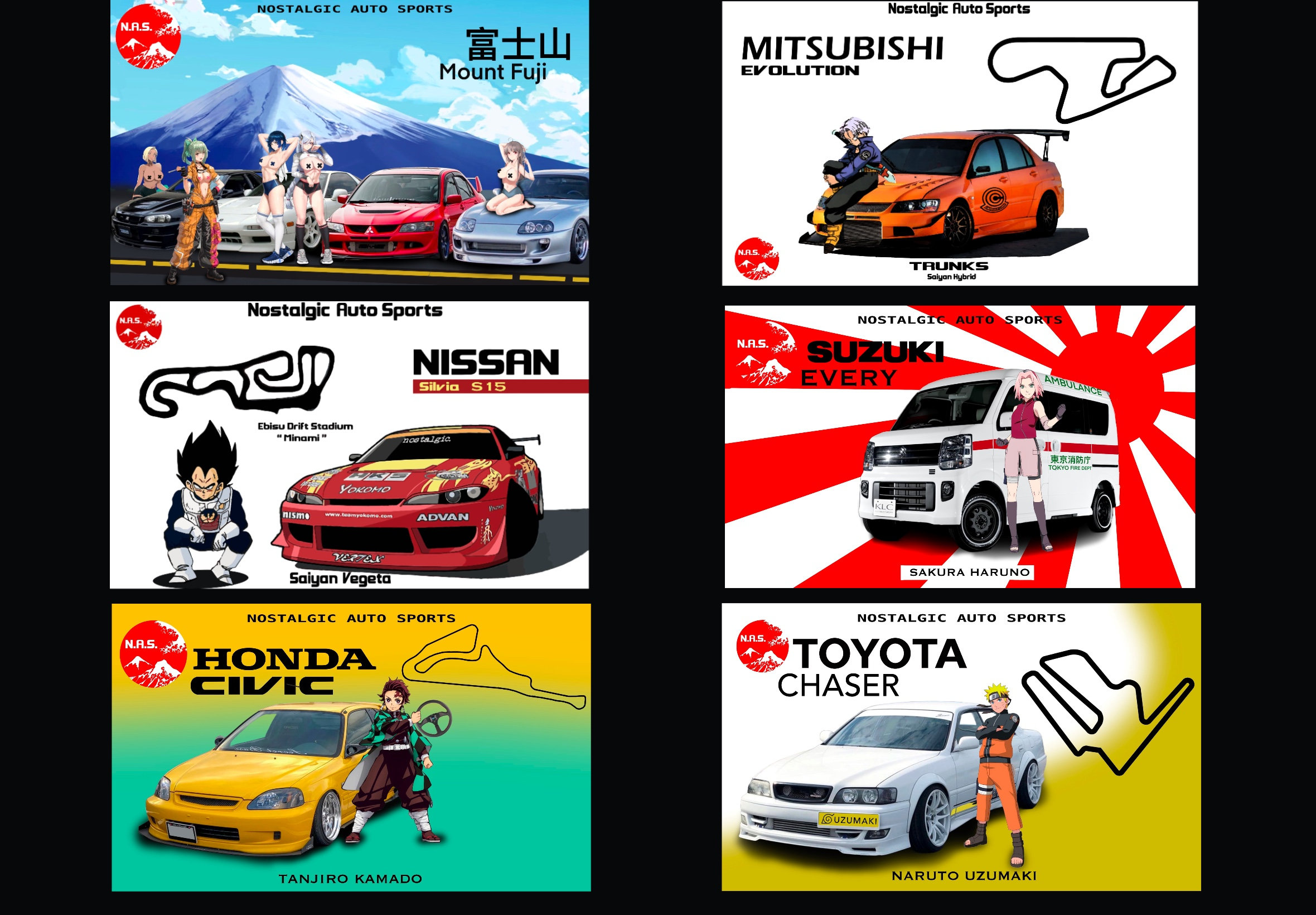 ANIME / JDM Flags & Banners Etsy