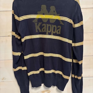 Vintage Striped Sweater - Medium - Crew Neck Sweater - Striped Jumper - Pullover Jumper
