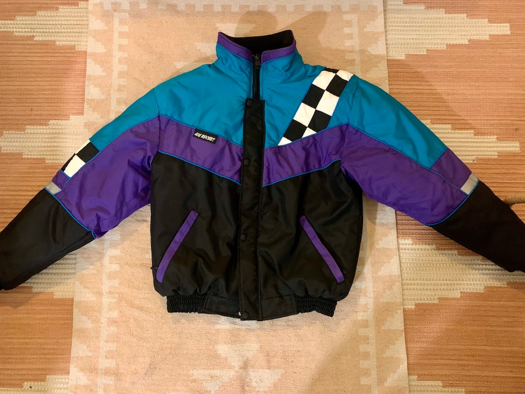 90s Joe Rocket Motorcycle Jacket / Snowmobile Jacket, Small, Vintage