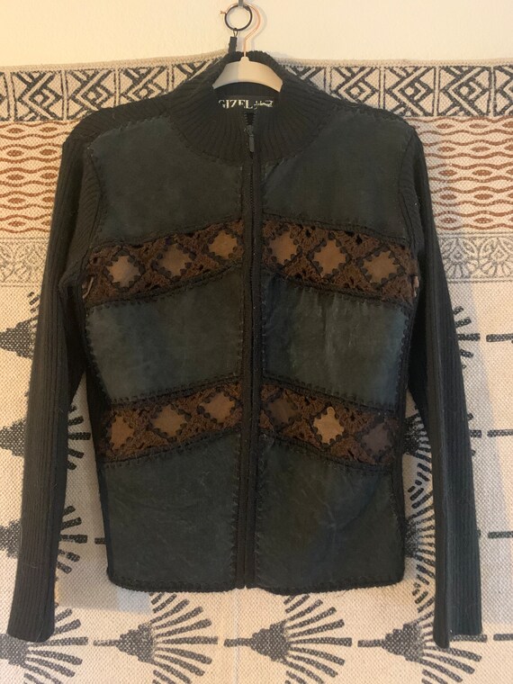 Vintage Cowgirl Sweater *Black main image 1