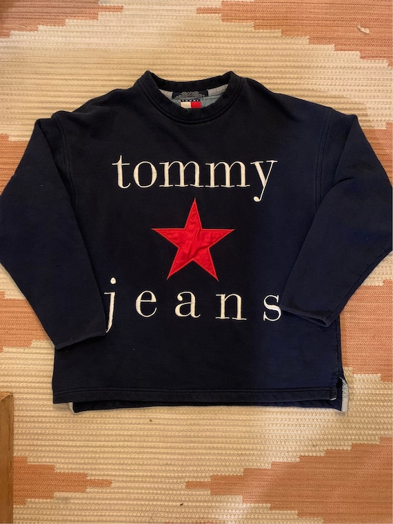 90s Tommy Jeans Sweatshirt, Small,  Vintage Tommy 