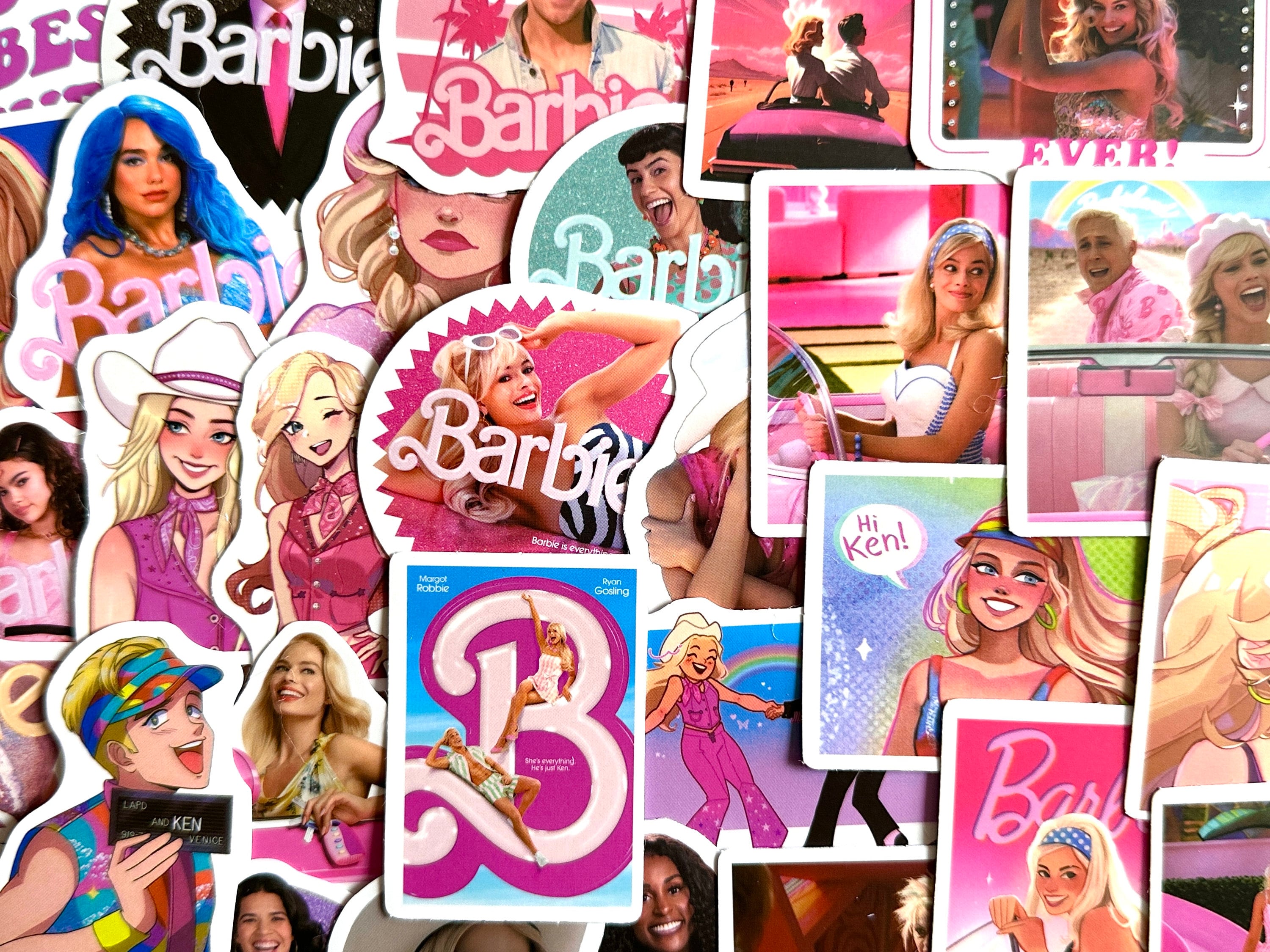 Pink Barbie Sticker Pack Sticker Sticker for Sale by Rimyshop