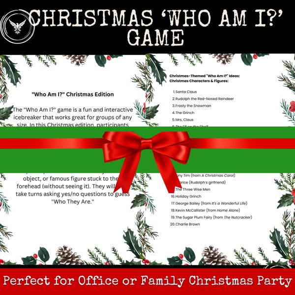Holiday what am i etsy