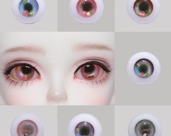 BJD Handmade Resin Eyes, BJD Doll Eyes, Multi-Size Doll Eyes, Realisic Resin Eyes, Many Colors For Choice, Doll Eyes Small Normal Iris