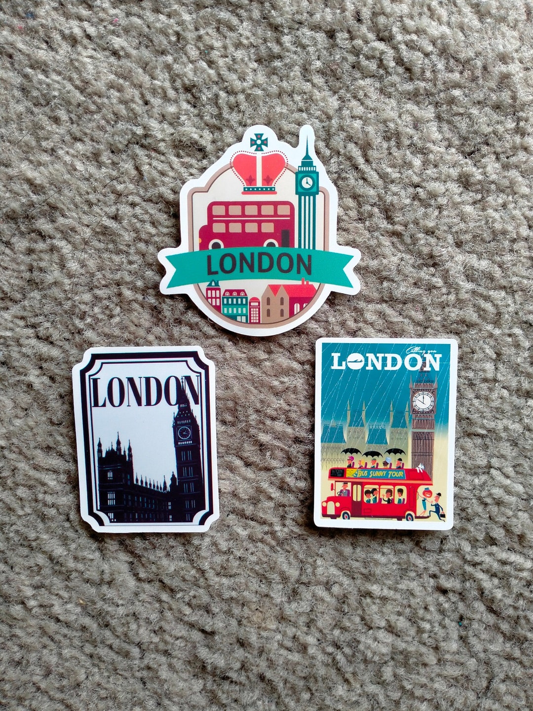 L Sticker England England London Landmark Sticker Bundle Laptop, Water Bottle, Journal ...