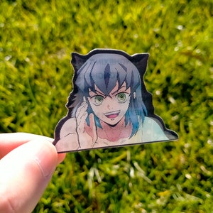 Boar Boy 3D Anime Aufkleber | Laptop, Telefon, Journal, Tagebuch, Sammelalbum, Planer, Notizbuch, Skateboard, dekorative Aufkleber