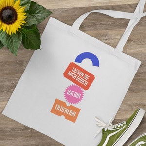 Bag for educator &quot;Let me through, I&#39;m an educator&quot;