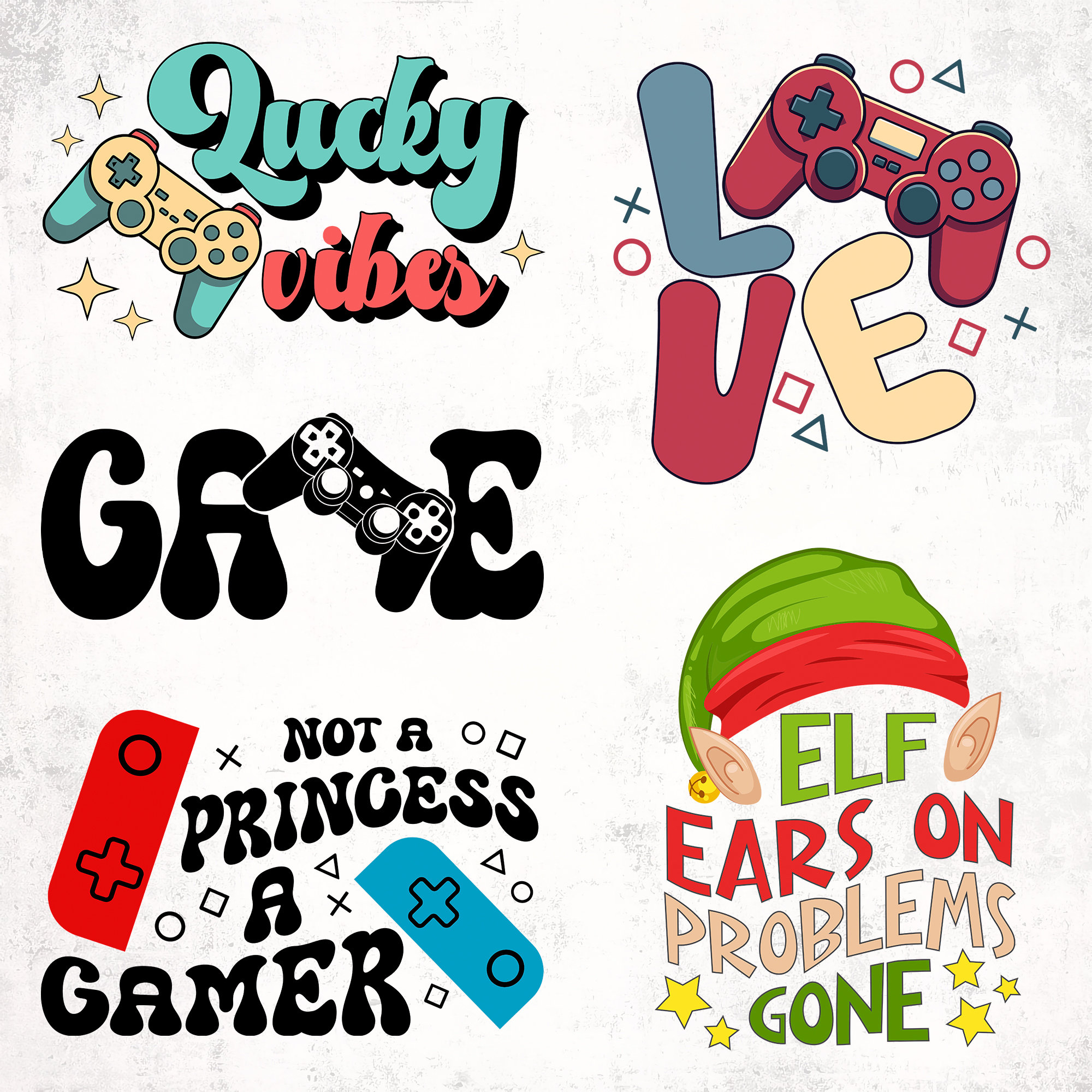 Gaming SVG Bundle, Funny Gamer Svg, Funny Gamer Sayings Svg, Gamer ...
