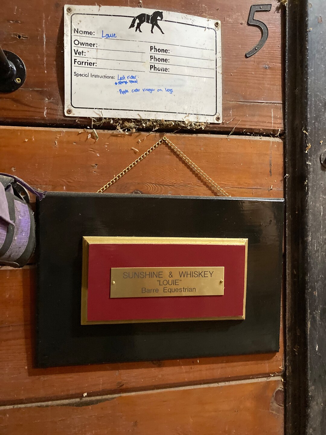 Stall Name Plates Etsy