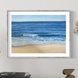 Pittura della spiaggia principale di Byron Bay