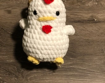 Pollo de crochet casero