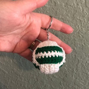 Volleyball Keychains- Crochet