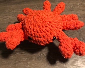 Cangrejo de crochet casero