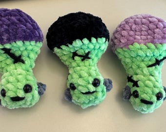 Hongo antiestrés Frankenstein Pop - Crochet