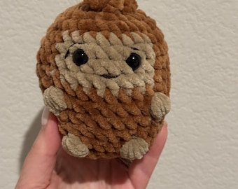 Pie Grande regordete de crochet