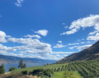 Okanagan Valley Digital Print for Use on Various Products