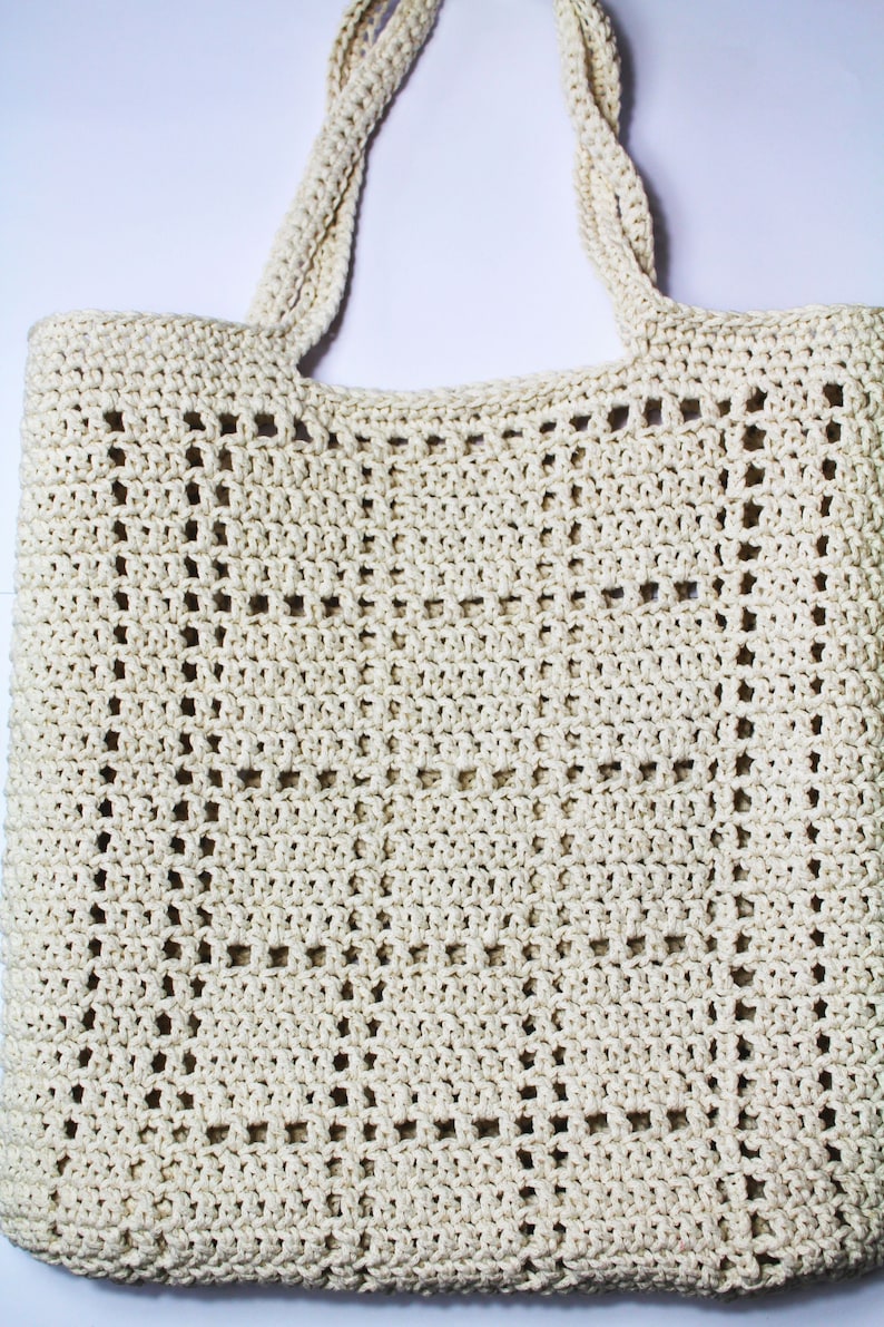 Crochet Mesh Market Bag Pattern – Easy DIY Tote (digital Download) - Etsy