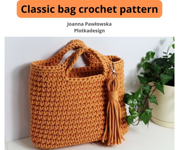 bolsa crochet facil