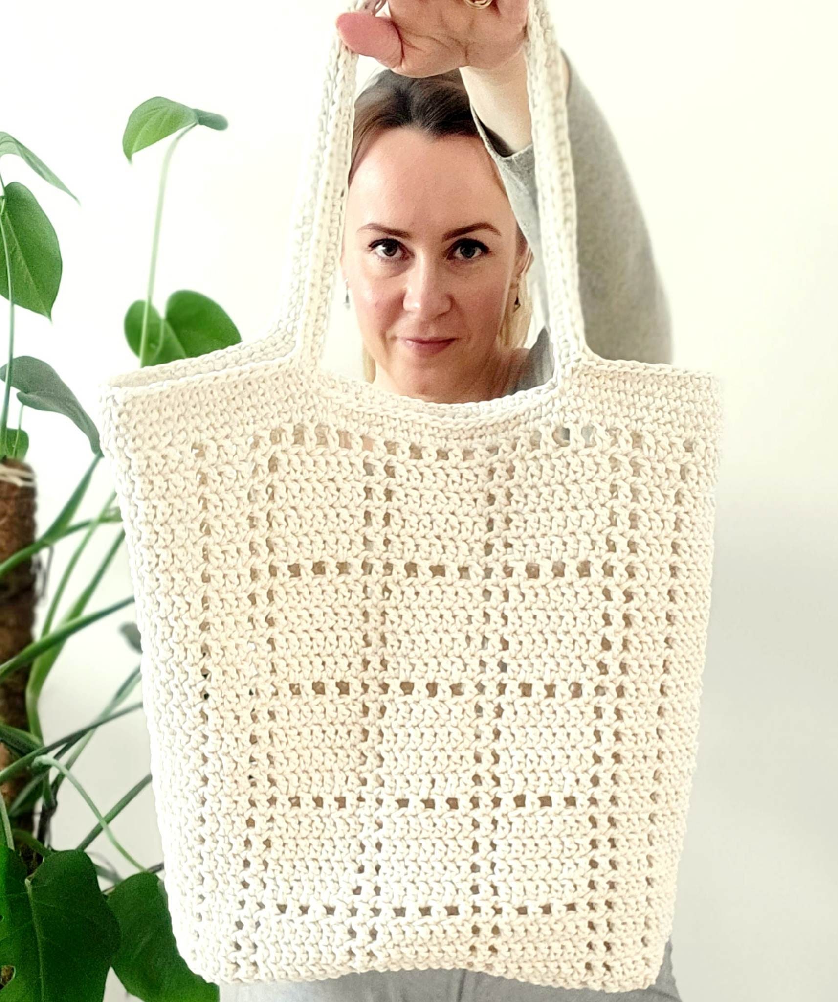 Crochet Mesh Market Bag Pattern – Easy DIY Tote (digital Download) - Etsy