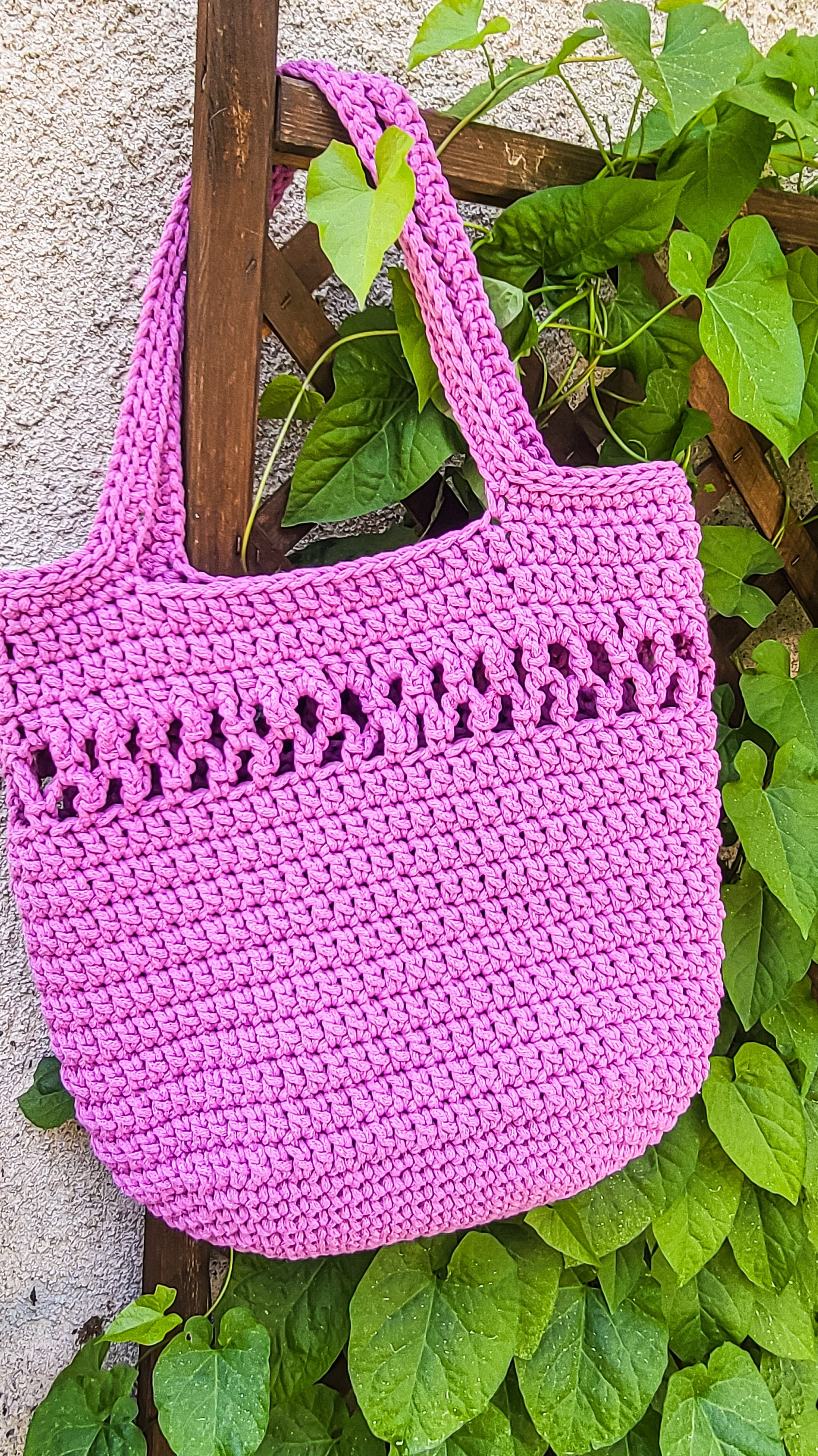 Crochet Bag Pattern PDF – Easy Openwork Tote (digital Download) - Etsy