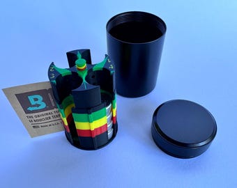 Capsule Caddy for Storz & Bickel Capsules - Rasta Edition