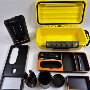 Solução de armazenamento para Storz & Bickel Mighty ou Mighty+ com suporte para cápsulas e suporte - à prova de odores e água