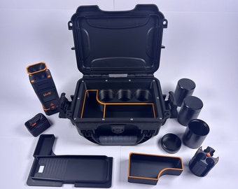 Medium Storage Solution for Storz & Bickel Venty with Capsule Caddy, Stand and Filling Funnel - Odour, Waterproof Proof.