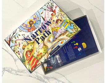 The Narrow Path Christian Board Game: Bible Learning Family Fun