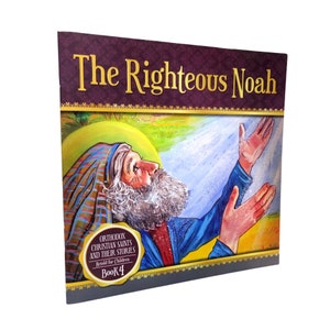 The Life of Righteous Noah Orthodox Christian Children&#39;s Book, Classic Bible Story, Noah&#39;s Ark Story, Christmas Gift, Birthday Gift