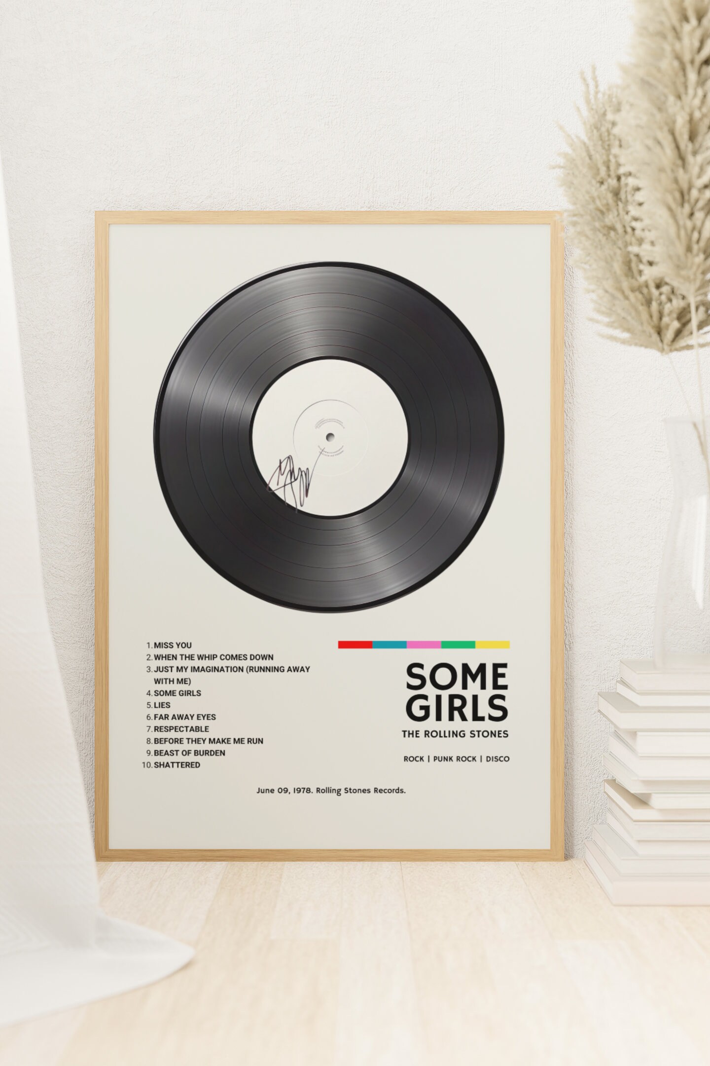Rolling stones some girls poster - Etsy 日本