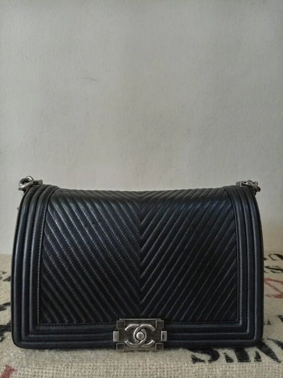 chanel python flap bag