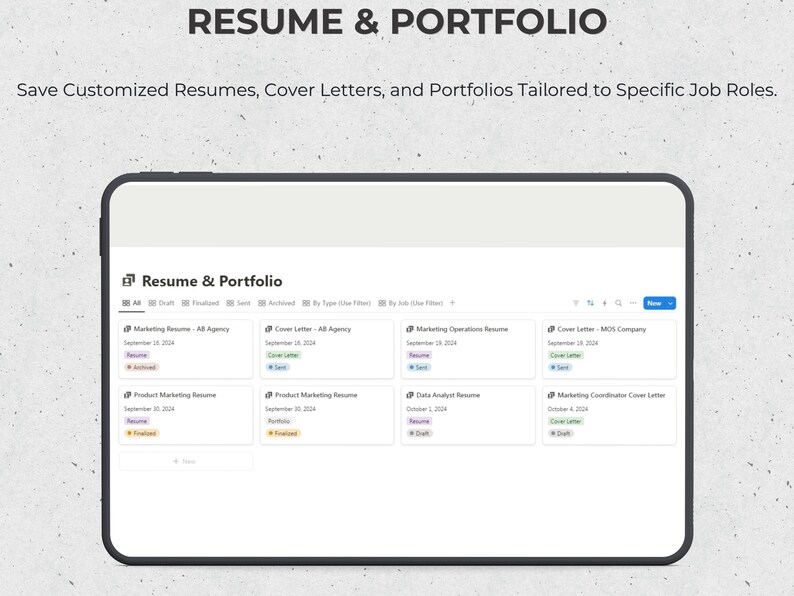 Creating A Tailored Job Search Portfolio preview