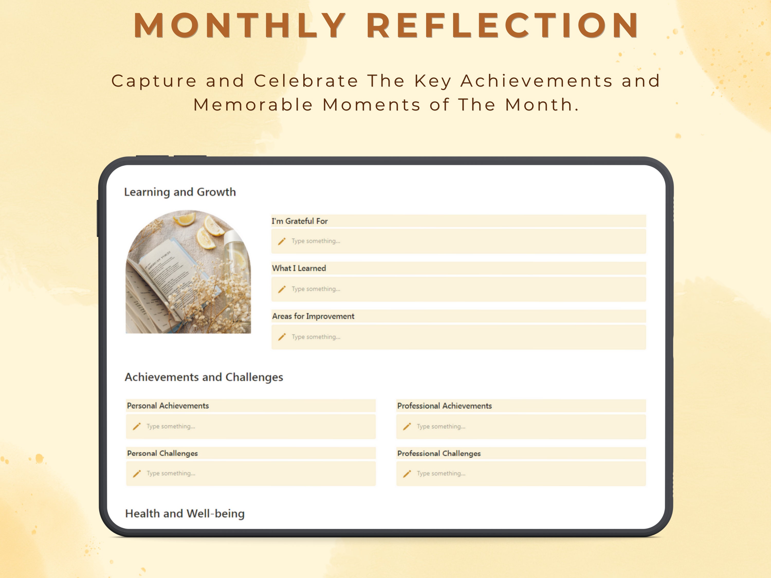 Notion Template Daily Weekly Monthly and Yearly Planner Aesthetic ...