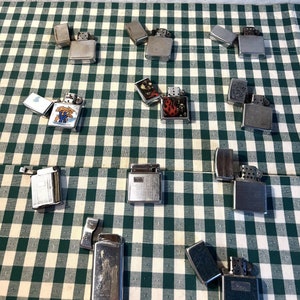 Vintage Lighters (Unique, Mixed) - Zippo, Colibri by Kreisler, JAPAN, ENGLAND