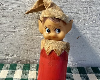 Rare Vintage Knee Hugger Elf Collectible 1950s/60s